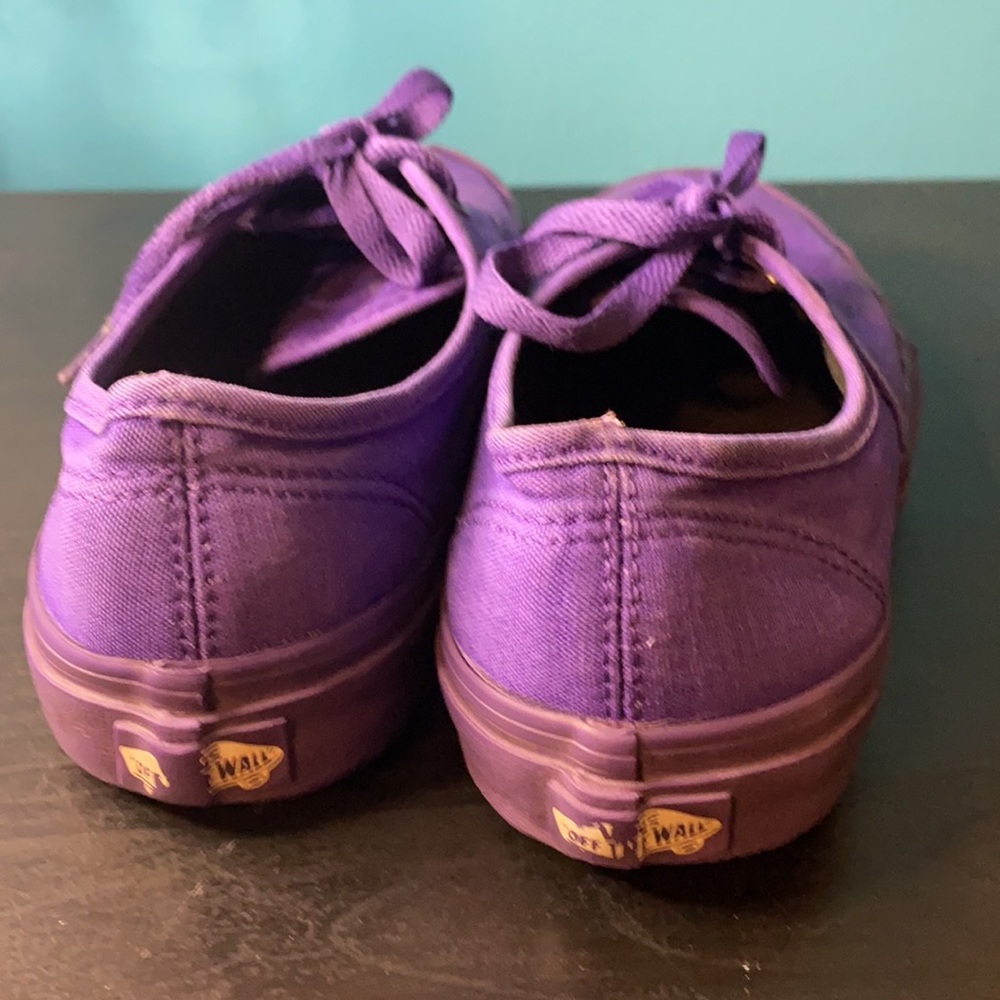 Vans Solid Purple Sneakers - image 5